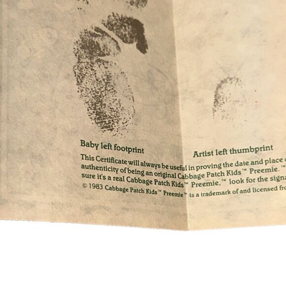 Cabbage Patch Kid misc  1978-1983 Original Appalachian Artworks Inc. By Coledo - Picture 11 of 11